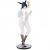 IMMANANT Anime Figure Girl Statue Ecchi Figure -Hinasawa Tomoka- 1/4 Bunny Ver.Action Figurines Jouet Amovible Vêtements Mign