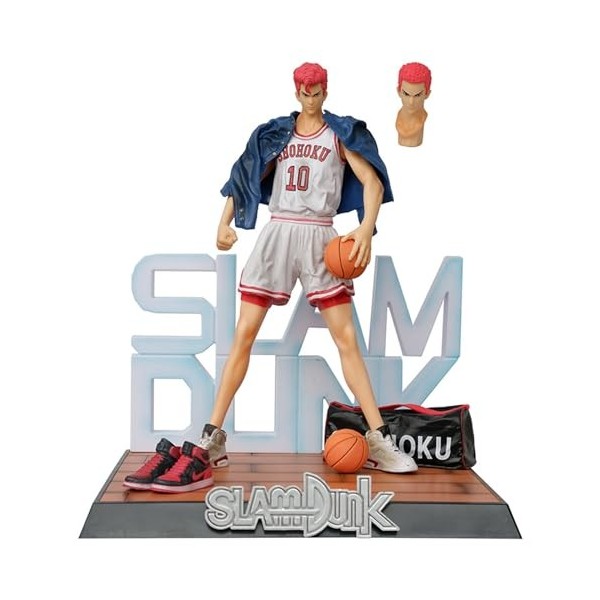 Slam Dunk-Sakuragi Hanamichi Figure, Figurine Jouet, PVC Figurine Statues Décoration Collectibles Jouet Animations Personnage