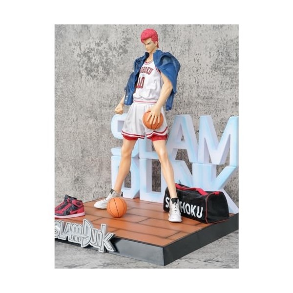 Slam Dunk-Sakuragi Hanamichi Figure, Figurine Jouet, PVC Figurine Statues Décoration Collectibles Jouet Animations Personnage