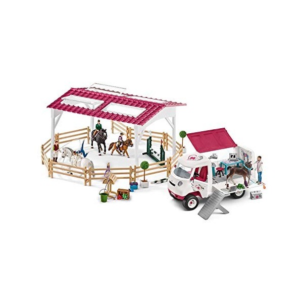 Schleich Horse Club - 72121 - Intervention de la vétérinaire à l’école d’équitation Coloré