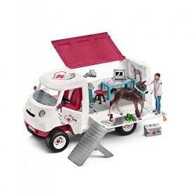 Schleich Horse Club - 72121 - Intervention de la vétérinaire à l’école d’équitation Coloré