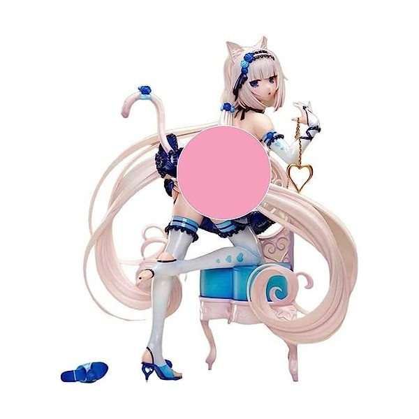 KAMFX Chiffre danime Figurine Nekopara - Chocolat/Vanille - 1/7 Figurine Ecchi Figurines-Jouets Anime à Collectionner Statue