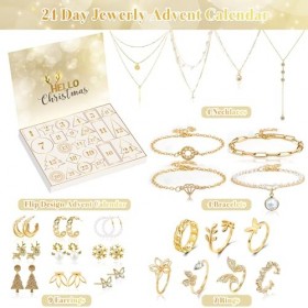 Calendrier de lAvent 2023 pour filles, femmes, cadeaux de Noël pour femmes et filles