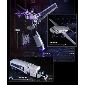 SPIRITS Jouets Transformbots: poupées daction Mobiles à Bombe à gaz MS-27A, Robots Jouets, Jouets for Enfants âgés et Plus. 