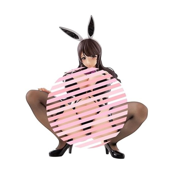 HeRfst HeRfstSexy Anime Figure Girl Original - Mikakino Hiyori - 1/4 Bunny Ver. Vêtements amovibles Action Figurine Collectio