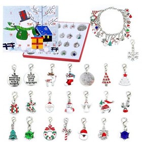 Calendrier de lAvent de Noël Bracelet de bricolage de bricolage de bricolage de Noël Calendrier ADVENT Calendrier 2022 Calen