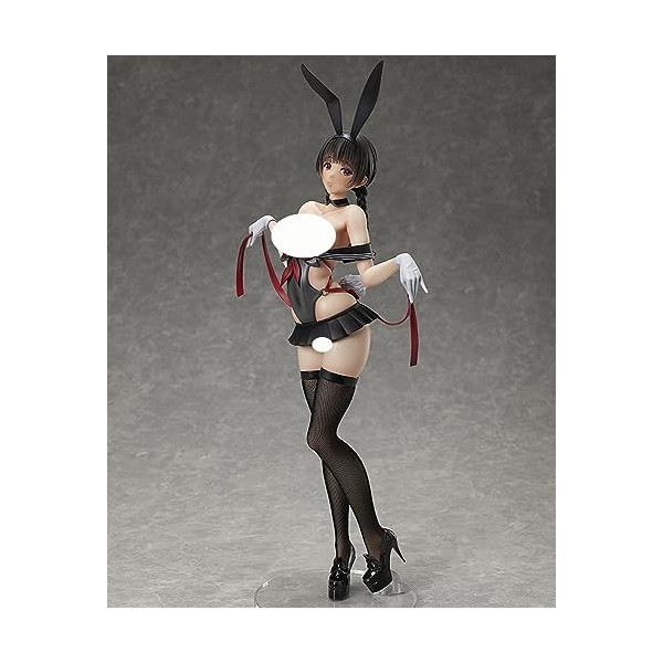 bahels Ecchi Anime Figures - Uzuki Momoko - 1/4 - Bunny Ver./Poitrine Douce/Vêtements Amovibles/Personnage animé Série Modèle