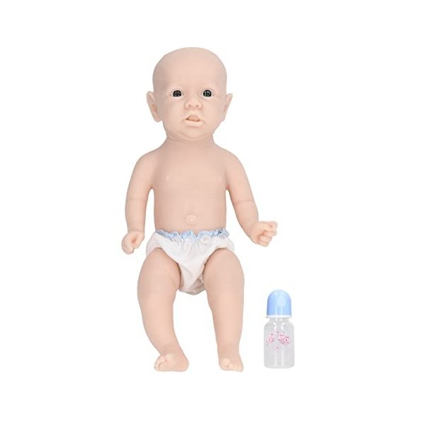 BALRAJ 12 Pouces Réaliste Garçon Poupée Silicone Corps Complet Bébé Poupée Reborn Bébé Poupée Nouveau-né Bébé Poupées avec Bé