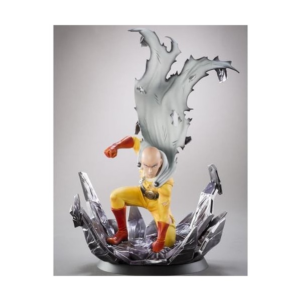 Anime Figurine pour One-Punch Man - Saitama 24cm Action Figure Anime PVC Statue Collection ModèLe Poupées Jouets Cadeaux Desk