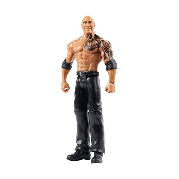 WWE- Figurine The Rock-15 cm, FMD41