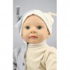 HAMIMI poupées Reborn 22 Pouces 55 cm Silicone Corps Complet Reborn Bebe realiste comme Un bébé réaliste Doux Toucher réel