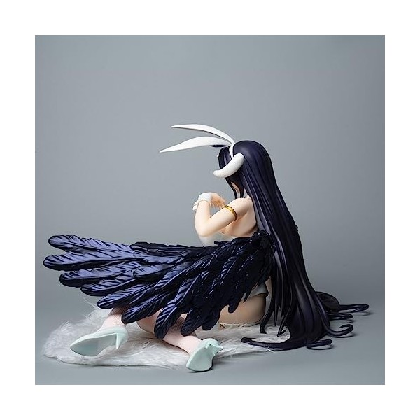 OOBEDU Figurine ECCHI - Albedo - Bunny Ver. - 1/4 - Figurine complète - Modèle de Personnage danime - Poupée de Collection -