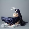 OOBEDU Figurine ECCHI - Albedo - Bunny Ver. - 1/4 - Figurine complète - Modèle de Personnage danime - Poupée de Collection -