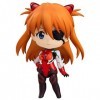 EASSL Figurine Asuka Langley Soryu, 3,9 Pouces, en PVC, poupée Statique, Longs Cheveux blonds, vêtue dun Costume de Combat R