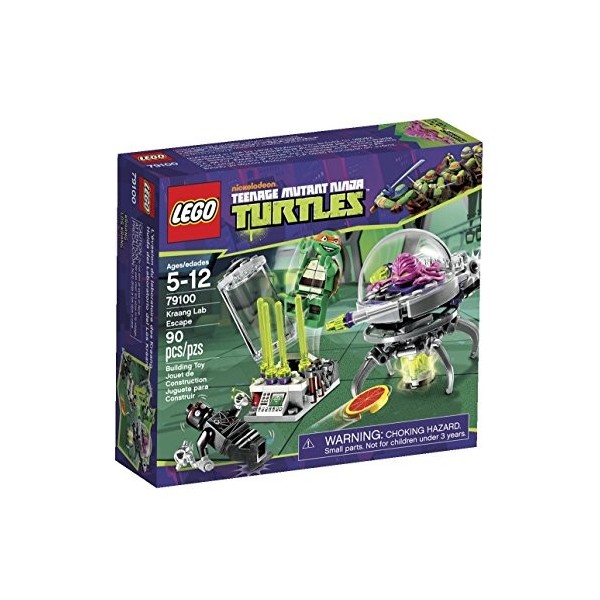 LEGO Teenage Mutant Ninja Turtles - 79100 - Jeu de Construction - L évasion du Laboratoire de Kraang