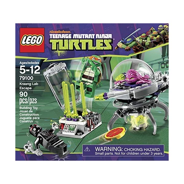 LEGO Teenage Mutant Ninja Turtles - 79100 - Jeu de Construction - L évasion du Laboratoire de Kraang