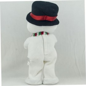 Toyvian 4 Pièces Électrique Bonhomme De Neige Père Noël Jouets pour Enfants Musique Père Noël Manteau De Noël Décor Noël Bonh