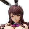 KAMFX Chiffre danime Mikakino Hiyori - 1/4 - Lapin Ver. Figurine Ecchi Statuette de Fille Jouet/poupée/Cadeau Anime à Collec