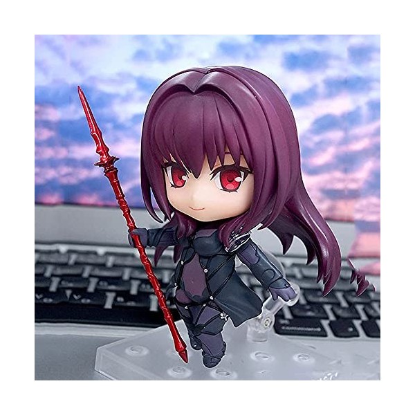 Poupée modèle Scáthach version Q, personnage Fate/Grand Order, posture debout, alias reine, sœur aînée, etc., ce produit mesu