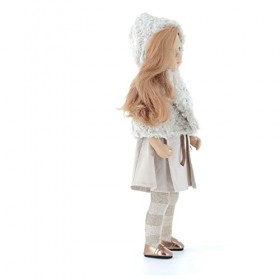 Petitcollin Poupe pour Enfant Finouche 48 cm Léonie, 614818, Beige
