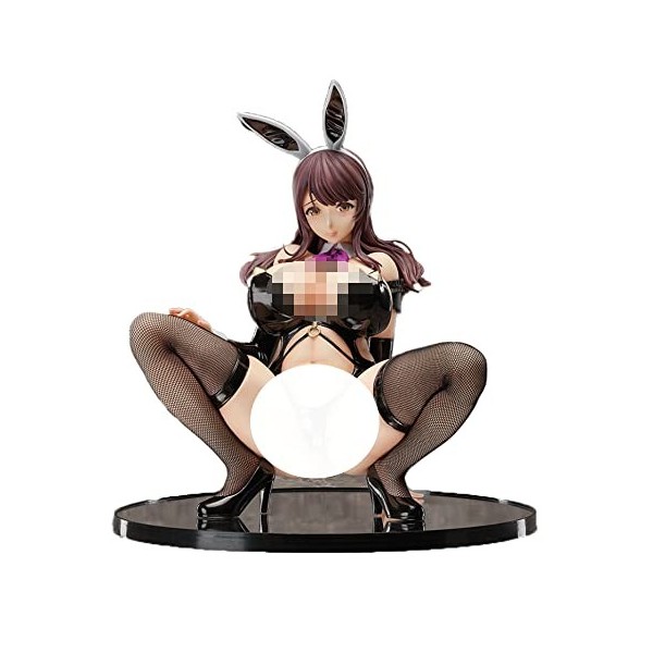 SOBOUR Figurine daction-Mikakino Hiyori Bunny Ver.ECCHI Figure/Statue dAnime/Adulte Jolie Fille/Modèle de Collection/Modèle