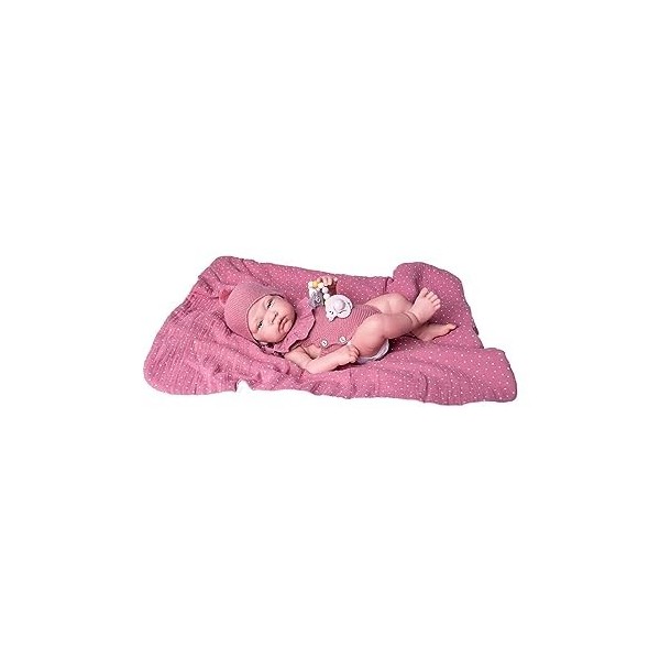 Muñecas Antonio Juan Sweet Reborn 80220 Couple avec Corps en Vinyle Multicolore