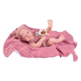 Muñecas Antonio Juan Sweet Reborn 80220 Couple avec Corps en Vinyle Multicolore