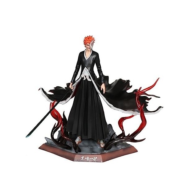 LYOUAE Figurine Anime Figurine Anime Anime Bleach Kurosaki Ichigo GK Statue Modèle PVC/Figurine Poupée Adulte/Jouet/Cadeau/St