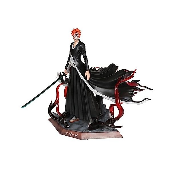 LYOUAE Figurine Anime Figurine Anime Anime Bleach Kurosaki Ichigo GK Statue Modèle PVC/Figurine Poupée Adulte/Jouet/Cadeau/St