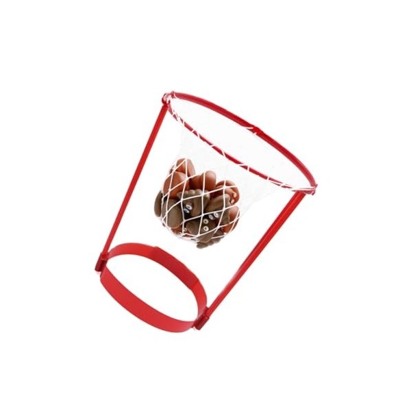 ibasenice 6 Ensembles De Jouets À Lancer Aérien Bandeau De Basket-Ball Cerceau Cadeaux De Sport pour Enfants Jouet De Caca Je