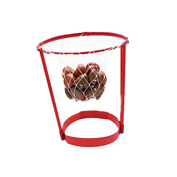 ibasenice 6 Ensembles De Jouets À Lancer Aérien Bandeau De Basket-Ball Cerceau Cadeaux De Sport pour Enfants Jouet De Caca Je