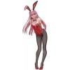 MKYOKO Figurine ECCHI - Darling in The FranXX - Zero Two - 1/4 - Bunny Ver. -Statue danime/Jolie Fille Adulte/modèle de Coll