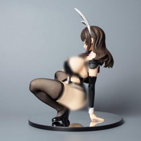 HeRfst Figurine Niña de Anime Original - Mikakino Hiyori- 1/4 Bunny Ver. Ropa Amovible Anime Coleccionable/Modelo de Personaj