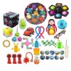 BRAINYTOYS Calmar 2021 Télé Jeu Fingerip Jouets, Squid Figures Jouets Sensoriels Set Pop-up Fidget Jouet sont Cadeaux danniv