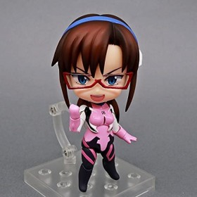 EASSL Poupée Illustre Nendoroid Mari Makinami Mobile, De La Bande Dessinée Neon Genesis Evangelion, Matériau PVC De 3,9 Pouce