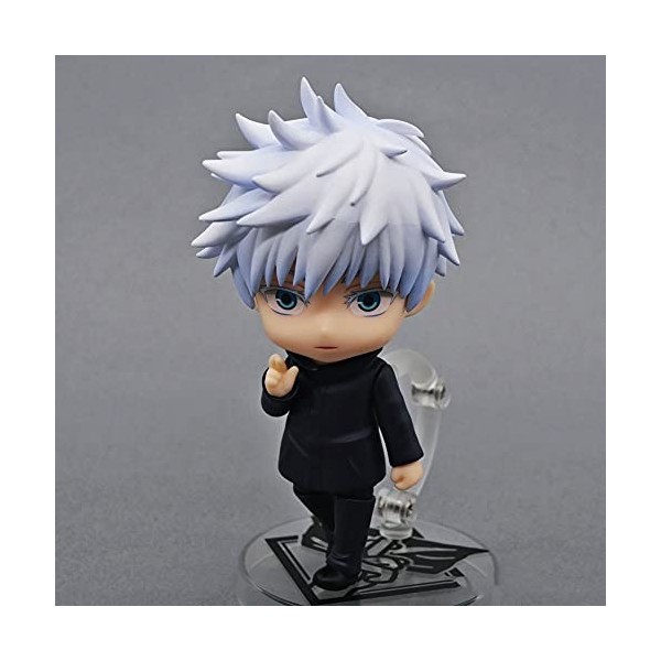 EASSL Poupée Mobile Nendoroid Gojo Satoru, tirée de la Bande dessinée Jujutsu Kaisen, matériau PVC de 3,9 Pouces de Haut, y C