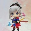 EASSL Poupée Mobile Nendoroid Miyamoto Musashi, du Destin, matériau PVC de 3,9 Pouces de Haut, y Compris la Base et Les Acces