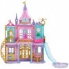 Disney Princesses Château Magique Adventures, 3 Niveaux Avec 10 Zones De Jeu, 25 Accessoires Inclus, Avec Lumières Et Sons, U