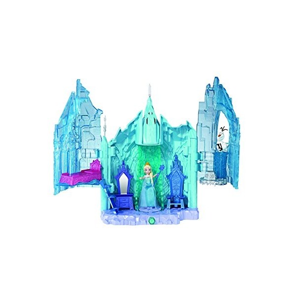 Disney Princesses Bdk38 - Maison De Poupée - La Reine des Neiges - Le Château De Glace DElsa