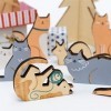 Calendrier de lavent Chats de Noël avec jolie mallette chat