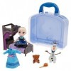 Disney Boutique Officielle Animators Collection Elsa Mini Poupée Set - 12,7 cm - Artistique avec accessoires détaillés - Per