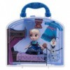 Disney Boutique Officielle Animators Collection Elsa Mini Poupée Set - 12,7 cm - Artistique avec accessoires détaillés - Per