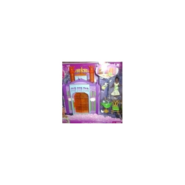 Disney Princesses - V1660 - Poupée et Mini poupée - Mini Château et Poupee - Tiana