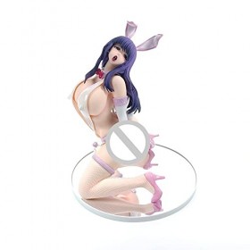 PIELUS Figurine Ecchi Original - Bunny Girl mariée Yuka Mizuhara - 1/4 Figure danime Fille Statue Jouet Vêtements Amovibles 