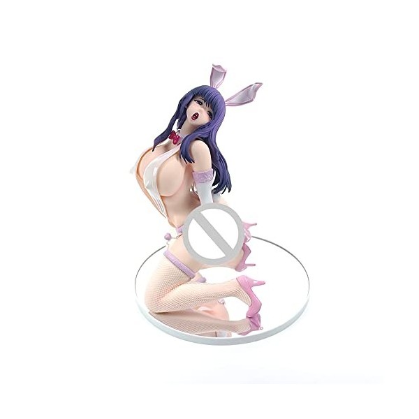 PIELUS Figurine Ecchi Original - Bunny Girl mariée Yuka Mizuhara - 1/4 Figure danime Fille Statue Jouet Vêtements Amovibles 