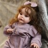Reborn Baby Dolls 24 Pouces 60 Cm Réalistes pour Petites Filles en Silicone Souple Qui Ressemblent À De Vrais Nouveau-Nés, Po