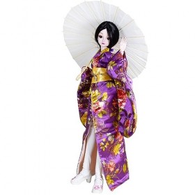 Japanese Girl Ms Cherry Sakura 1/3 BJD SD Doll 60cm 24 inch Kimono jointed dolls + Full Accessory