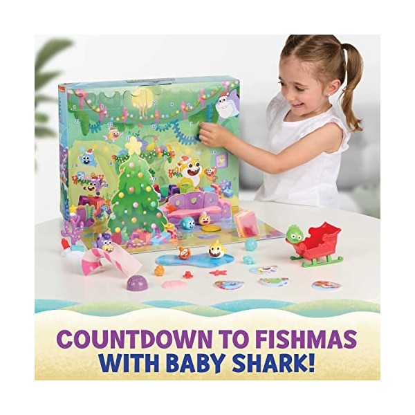 AMO TOYS Baby Shark - Advent Calendar 2022 61674 
