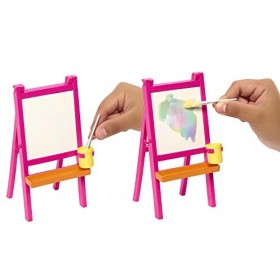 Barbie Coffret Garderie Skipper Premiers Jobs Puéricultrice Avec 3 Poupées, Meubles Et Plus De 15 Accessoires Thématiques, Jo