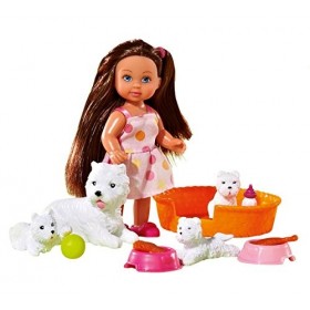 Simba - 105734191 - Poupée pour Enfant - Evi Love Amie Animaux - Modèle Aléatoire